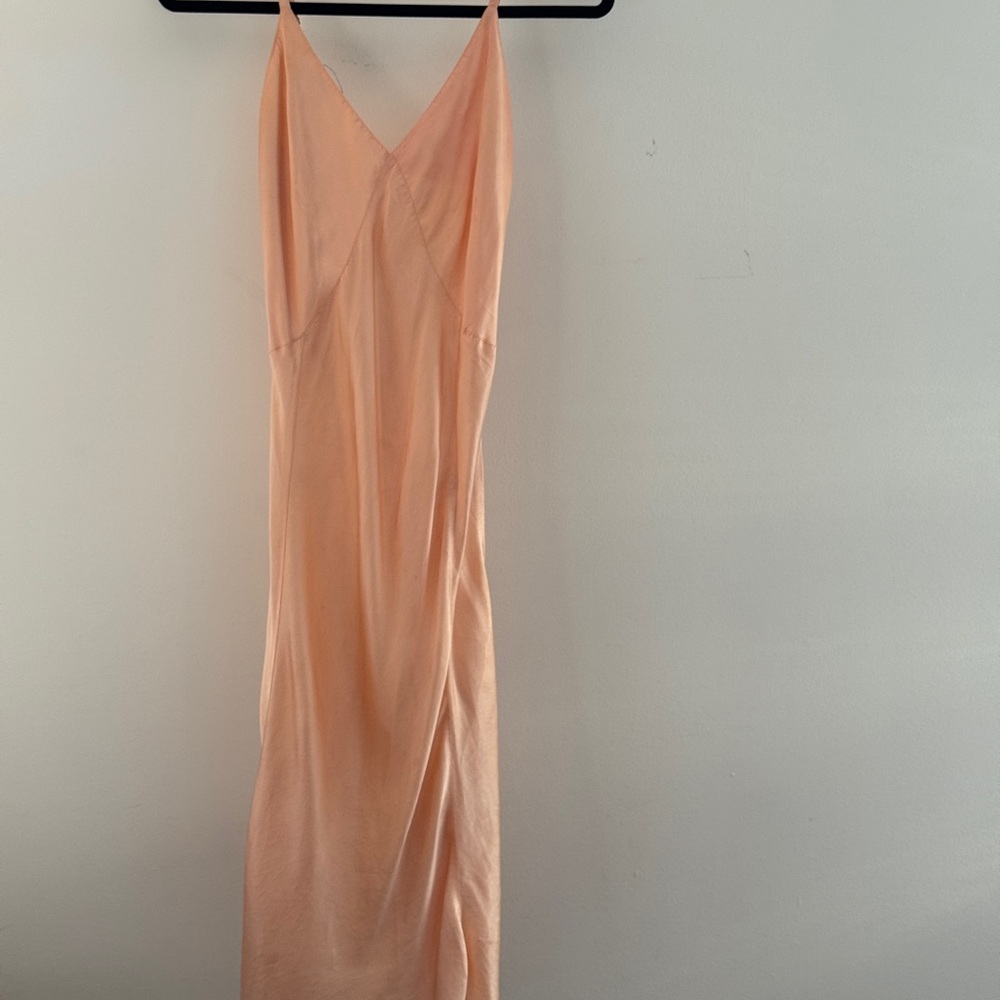 Vintage Peach Slip Dress